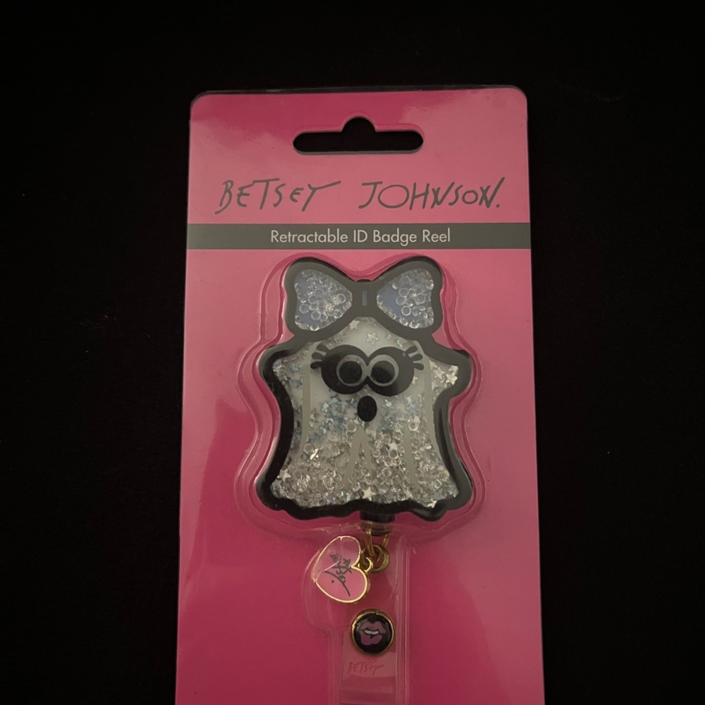 Betsey Johnson ID Badge Reel